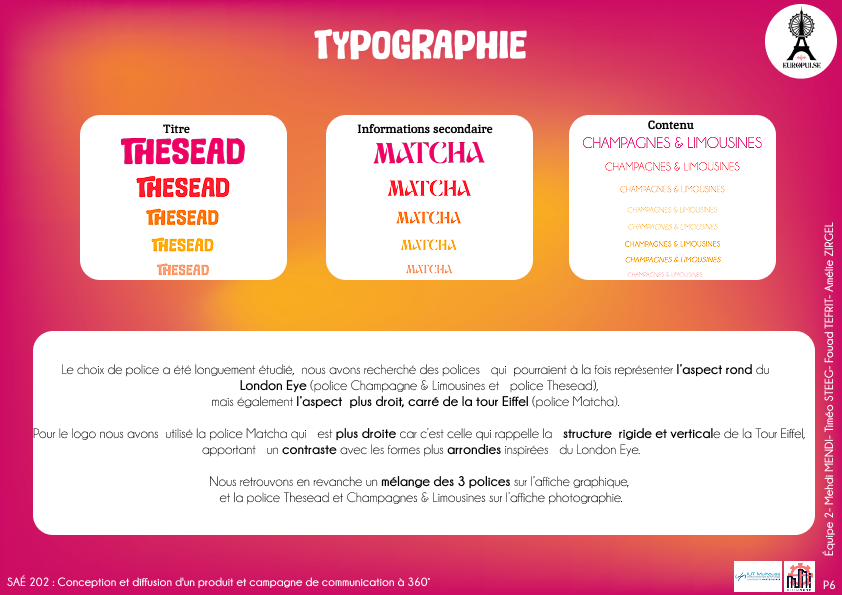 Planche Typographique EuroPulse